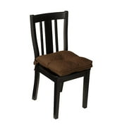 Better Homes and Gardens Quilted Chair Pad Set of 4, Costa Brown