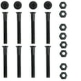 thumbnail image 4 of Skateboard Bushings Hard 98 with 1/4" Risers and 1 1/2" Hardware for Longboards, 4 of 6