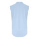 thumbnail image 5 of Camiseta sin mangas de verano para mujer, corte holgado, plisada, cuello en V, sin mangas, fluida, informal, 5 of 5