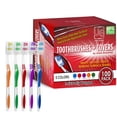 thumbnail image 1 of Cepillo de dientes Urban Essentials Bulk, paquete de 100 con fundas, 1 of 6