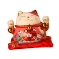 thumbnail image 1 of Lucky Cat Coin Bank,Lucky Cat Coin Bank Fortune Cat Decoration Lucky Cat Decoration Convenient Use, 1 of 12