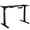 Black, variant on Patiojoy Electric Standing Desk Frame Adjustable Motorized Sit Stand Desk Base Black Black