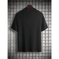 thumbnail image 2 of [Plus Size Graphic Tees] Soft Plus Size Alphabetic Graphic Print Tees - Comfort Fit, Slight Stretch Knitted Fabric, Casual Summer T-Shirts for Adults, 2 of 6