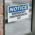 thumbnail image 4 of (2 Pack) Emergency Preparedness Kit OSHA Notice Sign 24 Inch X 18 Inch Vinyl Label Decal Sticker Weather Resistant, UV Protected for Workplace, Business, and Construction Site, Made in, 4 of 7