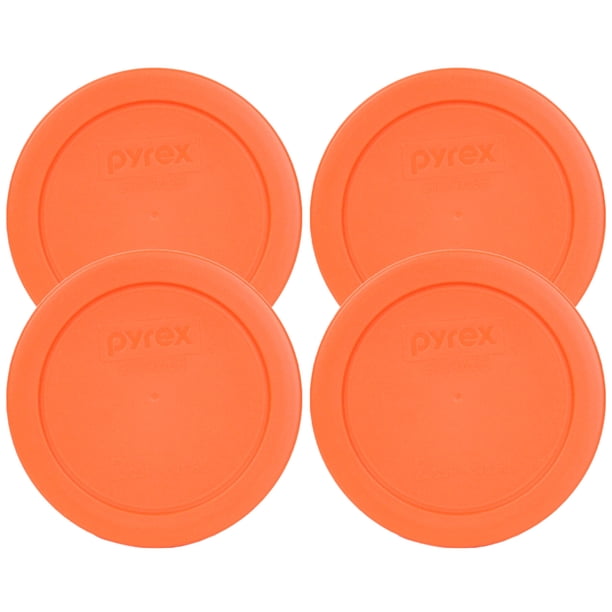 Tapa de almacenamiento Pyrex 7200 piezas redonda de 500 ml para cuencos de vidrio, paquete de 4
