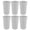 White, variant on YBM Home Reusable Plastic Cups 10 oz, Unbreakable Drinkware Dishwasher Safe 12-Pack, Pink