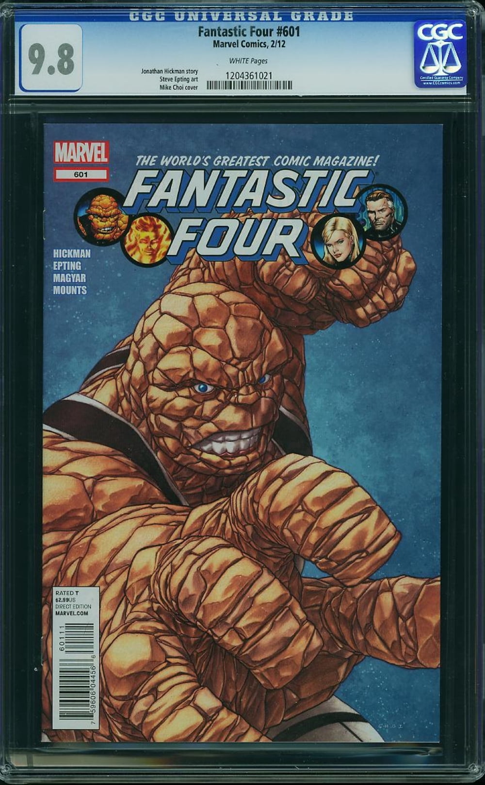 Cover of Fantastic Four #601