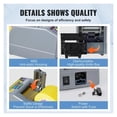 thumbnail image 4 of Automatic Tape Dispensers Non Adhesive Tape Cutter Packing Machine Masking Paper Dispenser, 4 of 6