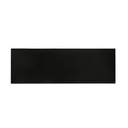 WS Tiles - Sample - Premium Series Individual 4" x 12" Glass Subway Tile in Black