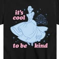 thumbnail image 3 of Disney Princess - Cinderella It's Cool To Be Kind - Toddler And Youth Short Sleeve Graphic T-Shirt, 3 of 5