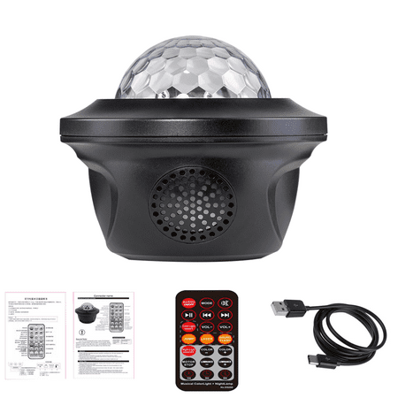 

USB LED Projector Light 8 Modes Adjustable Decoration Portable Remote Control Lamp Bedroom Living Room Decorative Dancing