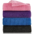 thumbnail image 1 of 4Pcs African Mesh Sponge,Nylon African Bath Sponge Mesh, 1 of 5