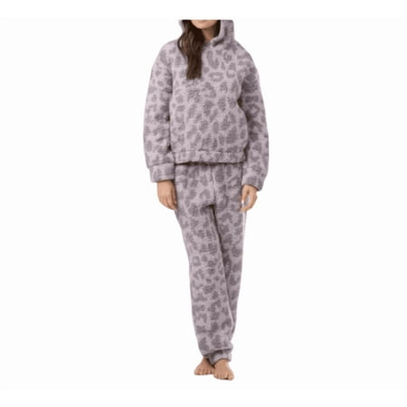 Splendid Women's 2-Pc. Printed Hooded Jogger Pajamas Set XL