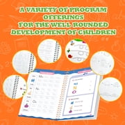 Magic Grooved Writing Practice for Kids Ages 3-8, Reusable Grooved Handwriting Workbooks,Large-Scale Writing Workbook, Kindergarten Workbook, 10.24 x 7.29 inches (7 Books + Pens)
