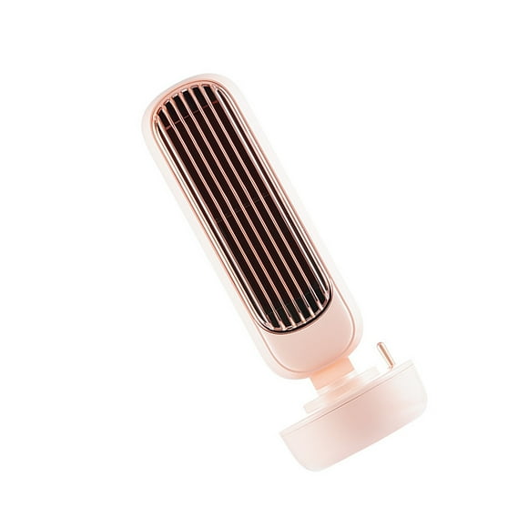 Bearachild Ventilador enfriador de aire portátil, aire acondicionado, ventilador de refrigeración de aire de escritorio, humidificador, 5W, 220ml, Electrodomésticos Rosado Bearachild HA006579-02B
