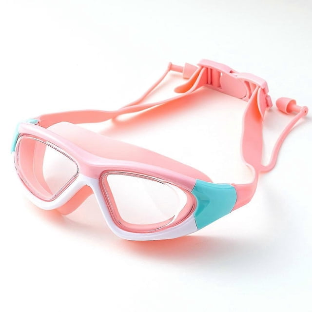 Gafas de natación de visión amplia para niños y niñas (de 6 a 15 años), gafas de natación polarizadas premium para niños, antivaho, sin fugas y con protección UV.