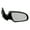 Paint To Match, variant on For Hyundai Kona 2018 2019 2020 2021 Door Mirror Passenger Side | Rear | Outer | Heated | With Blind Spot Detection | Paint To Match | Manual Folding | Replacement For HY1321257 | 87620J9130MZH
