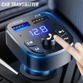 thumbnail image 1 of Bluetooth Car Wireless FM Transmitter USB Charger Adapter Stereo MP3 Player US, 1 of 9