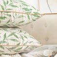 thumbnail image 6 of VOGOL Willow Pattern Throw Pillow Covers, Set of 2 Country Rustic Pillowcases, Home Decorations for Bed Couch Sofa Car, 18 x 18 Inches, Green, 6 of 8