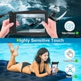 thumbnail image 3 of Waterproof Phone Bag Large Capacity Transparent  Float Underwater Clear Cellphone Protector Dry Bag for Boating Diving, 3 of 6
