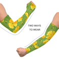 thumbnail image 4 of ALAZA Flower on Green UV Sun Protection Arm Sleeves UPF 50+ Compression Cooling Sleeve 1 Pair, 4 of 7
