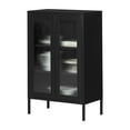 thumbnail image 2 of South Shore Eddison, Contemporary Cabinet,  Black, 2 of 12