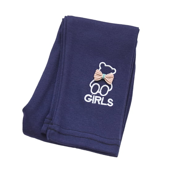 AJZIOJIRO Toddler Kids Girls Spring Cotton Leggings for 1-9Y Fall Long Soft Pants Trousers Baby Casual Cotton Bottoms