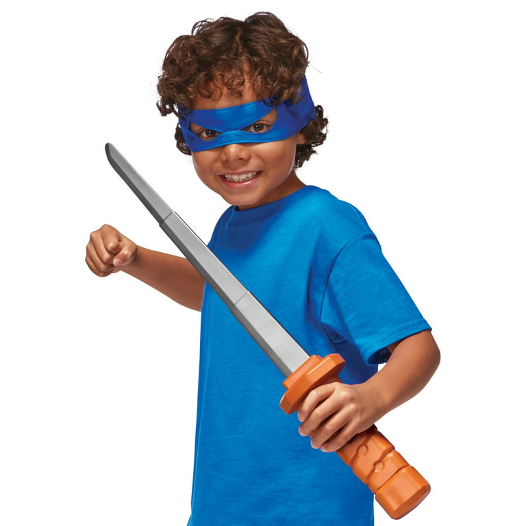  Teenage Mutant Ninja Turtles: Mutant Mayhem Leonardo Katana  Sword Basic Role Play Set by Playmates Toys : Toys & Games