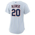 thumbnail image 3 of Women's Nike Pete Alonso White New York Mets Home Replica Player Jersey, 3 of 3