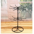 thumbnail image 3 of Ganchos de 2/3 niveles Yuyangstore soporte giratorio para collar organizador de joyas negro, 3 of 5