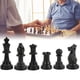 thumbnail image 4 of International chess set made of PP plastic, flannelette stick, king height: 95 mm. Does not contain a chessboard. Does not contain a chessboard., 4 of 4