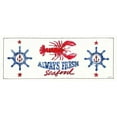 thumbnail image 2 of Tavoletti, Anne 18x10 White Modern Wood Framed Museum Art Print Titled - Seafood Shanty XI, 2 of 4