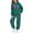 1#Dark Green, variant on Kiijoy Girls' Hoodie and Jogger Pants Set Hooded Sweatshirt Sweatpants Tracksuit, Sizes 2-3T