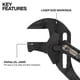 thumbnail image 3 of Pinza Klein Tools D53012 de 30 cm con mordaza ajustable de doble cara, 3 of 6
