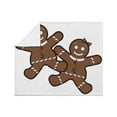 thumbnail image 4 of CafePress - Lesbian Pride Christmas Gingerbread Women Couple - Soft Fleece Throw Blanket, 50"x60" for All Ages, 4 of 5