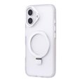 thumbnail image 1 of Artikl Lux Pro Compatible MagSafe Étui Givré avec Support pour iPhone 16 - Argent, 1 of 6
