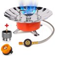 thumbnail image 2 of Estufa de camping plegable resistente al viento y multifunción para mochileros, 3600 W, portátil, para exteriores, para cocinar, acampar, hacer senderismo y picnic, 2 of 5