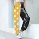 thumbnail image 5 of Pantalones deportivos holgados con tobillos atados para mujer con estampado digital de seda de leche, serie Halloween, 5 of 6