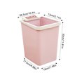 thumbnail image 4 of Inteprter Cesta de papel grande Simple y de moda para el hogar, la caja de la bolsa de basura es fácil de extraer el cubo de basura de la cocina Suministros de limpieza para el hogar azul, 4 of 6