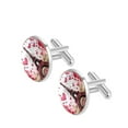 thumbnail image 2 of Valentine's Day Elegant Stainless Steel Men's Cufflinks for Business Attire, Weddings, and Special Occasions, 2 of 6