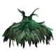 thumbnail image 2 of Pañuelo de plumas góticas para el hombro, accesorio para fotos, amuleto para cosplay, cómodo y con cinta verde, 2 of 9