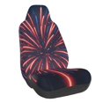 thumbnail image 1 of Wukai Fireworks3 Full Set Car Seat Covers with Soft Padding Universal Auto Front Seats Protector and Cushion Mat, 1 of 5