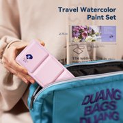 Paul Rubens Solid Watercolor Paint Set, 24 Vivid Floral Colors x 2 ml Artist Grade Watercolor, Bulit-in Palette for Professional Artists, Beginners