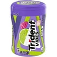 thumbnail image 2 of Trident Vibes Sour Sugar Free Gum, Berry Twist Flavor, 40 Pieces, 2 of 9