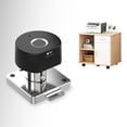 thumbnail image 2 of Teissuly Fingerprint Cabinet Lock, Smart Biometric Cabinet Lock, Keyless Hidden File Drawer Wardrobe Lock, Child Sureness Electric Fingerprint Lock Teissuly WER202312023590, 2 of 9