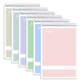 thumbnail image 1 of Steno Pads SUNEE, 6 x 9 cm, 60 hojas, paquete de 6 con 6 colores surtidos, 1 of 7