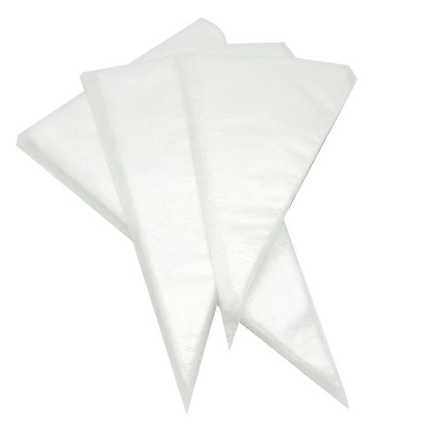 Tres tamaños, 300 unidades, bolsas de repostería desechables para glaseado para suministros de decoración de galletas/pasteles, bolsas para decoración de pasteles gruesas antideslizantes y a