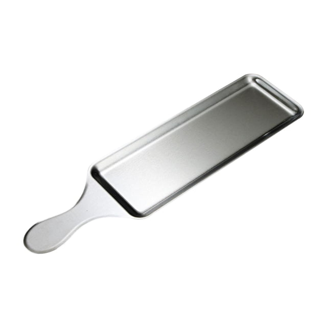 Platos de servicio de acero inoxidable Gloria Plato de comida Vajilla 429x115cm Plata