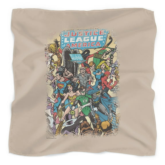 Justice League Most Important Man Bandana (21 in x 21 in)