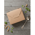 thumbnail image 5 of #4 Kraft Paper Food Container 8.5" x 6.25" x 3 1/2" 160/Pack, 5 of 5